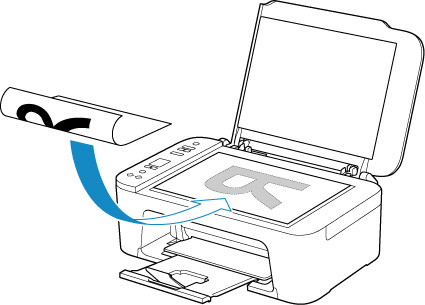 Canon Inkjet Manuals Ts Series Loading Originals On Platen